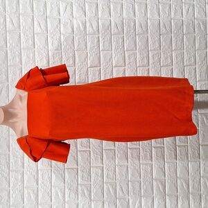 TRINA TURK Wander Dress Ruffle Sheath